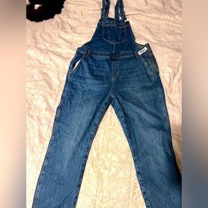 Old Navy long denim overalls- women plus size